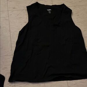 Black Sleeveless Top